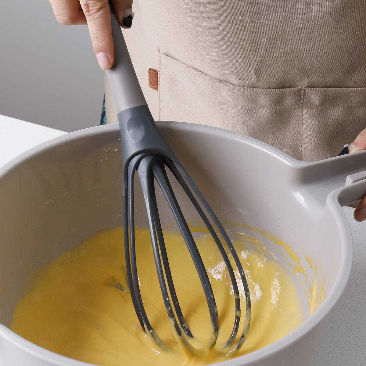 1pcs Egg Beater Rotated Egg Mi - Immersion Hand Blender Set ulasan dan harga