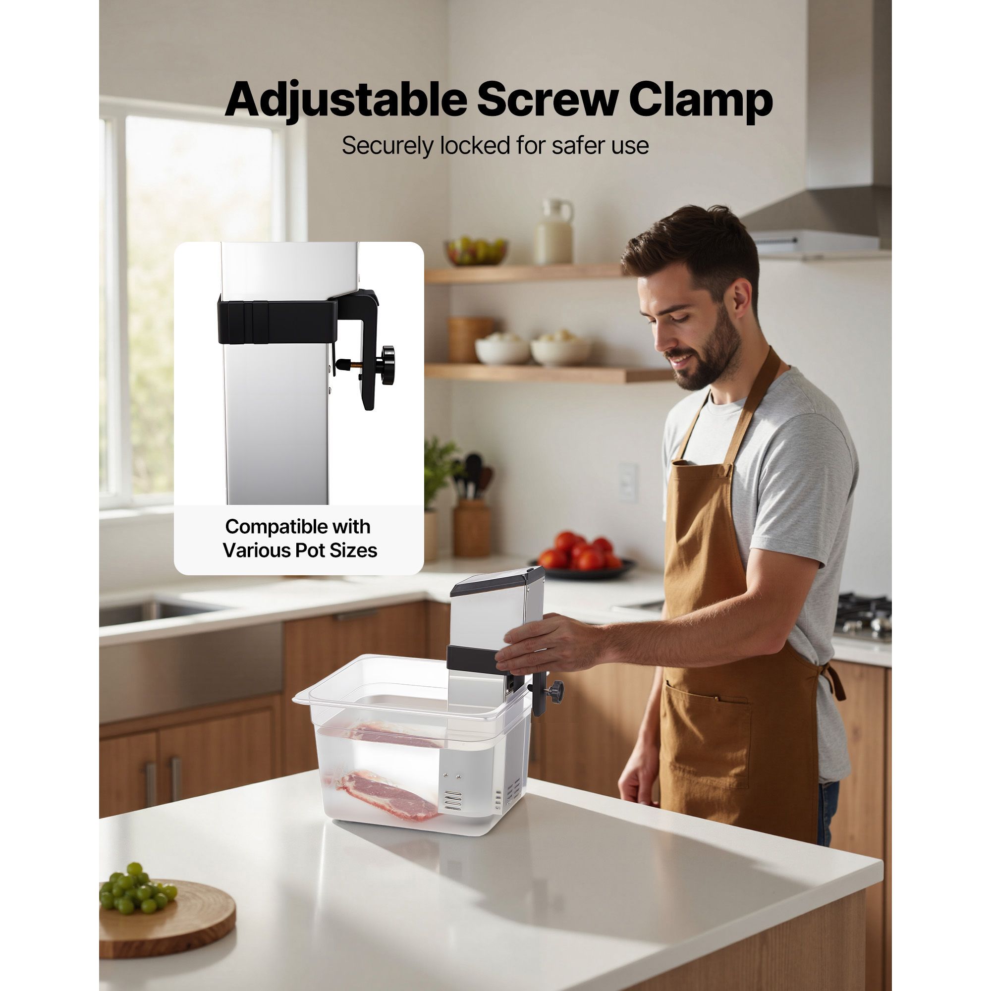 1500W Sous Vide for Precision  - Digital Sous Vide Precision Cooker ulasan dan harga