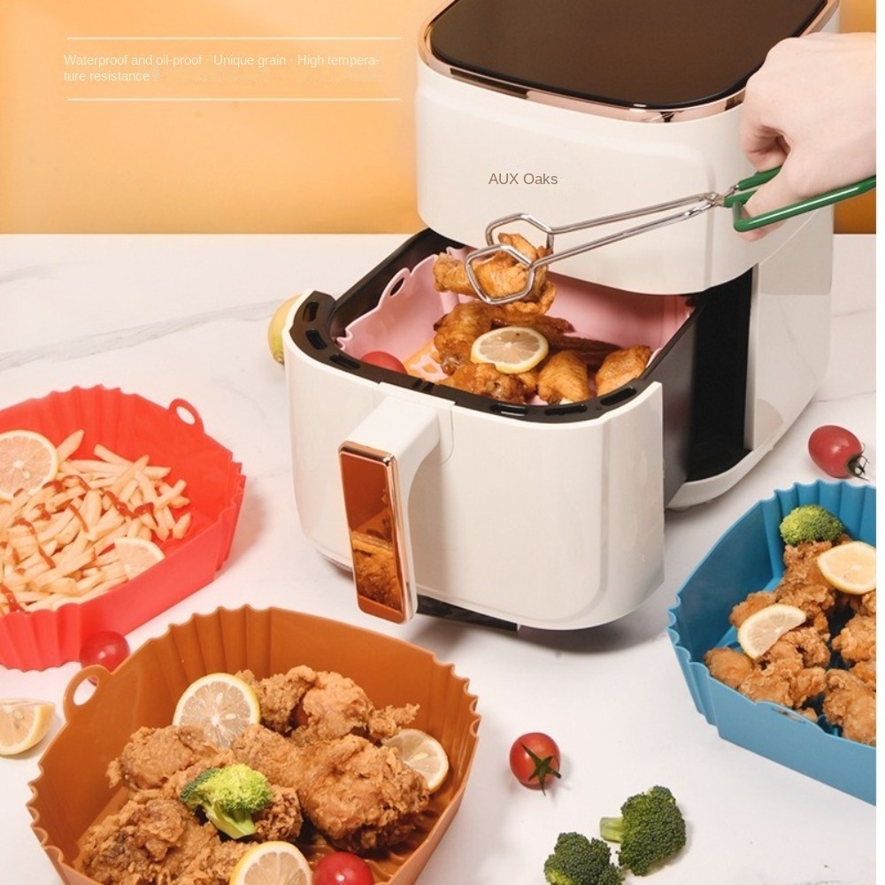 Non-stick Silicone Air Fryer L - Air Fryer Silicone Pot Liner ulasan dan harga