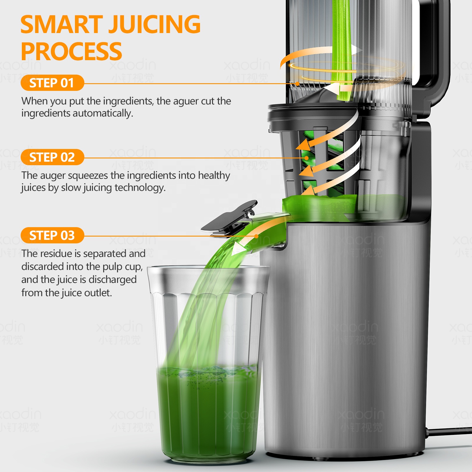 2023 Factory High Quality Elec - Electric Slow Juicer Cold Press ulasan dan harga