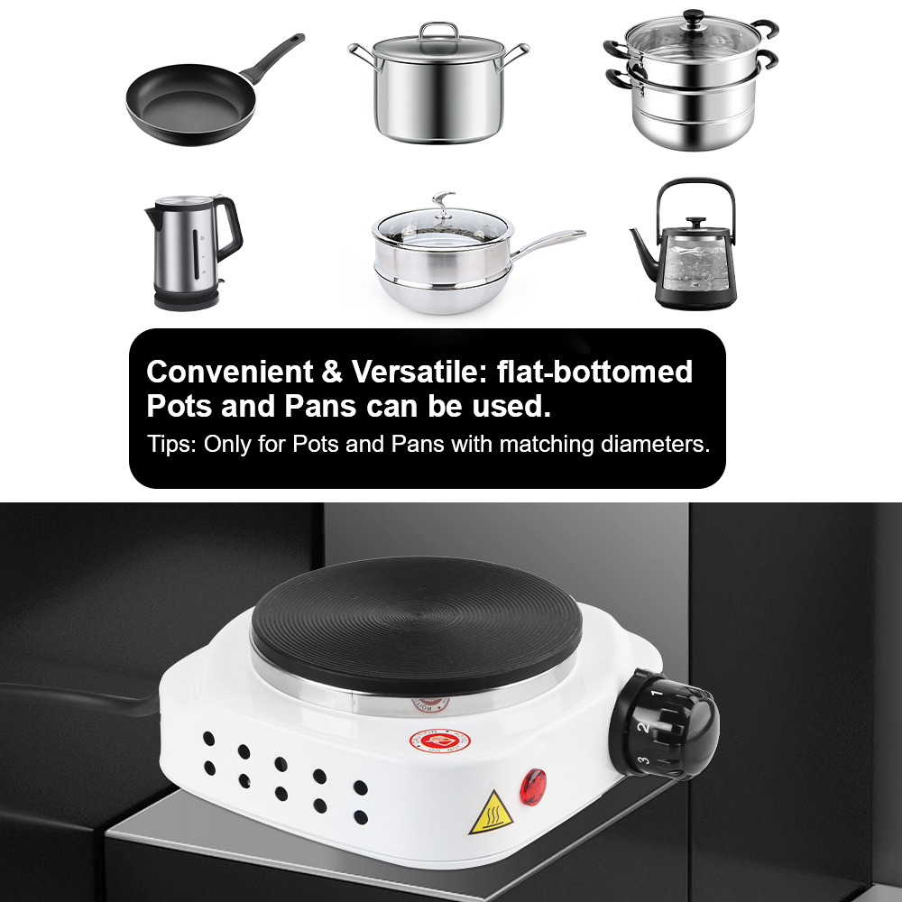 500W 220V Hot Cooker Plate Min - Small Appliances ulasan dan harga
