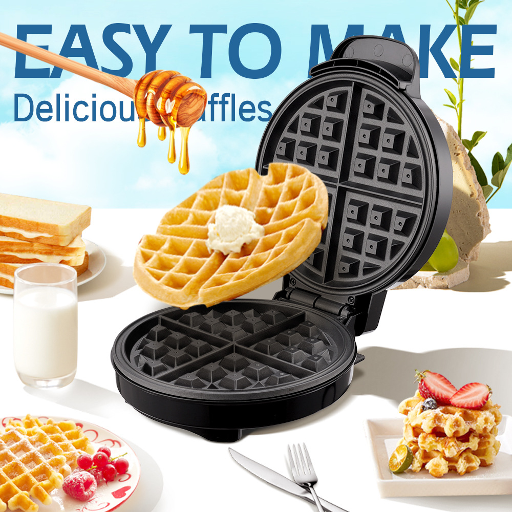 Breakfast Waffle Molds Egg Cak - Mini Waffle Maker Machine ulasan dan harga