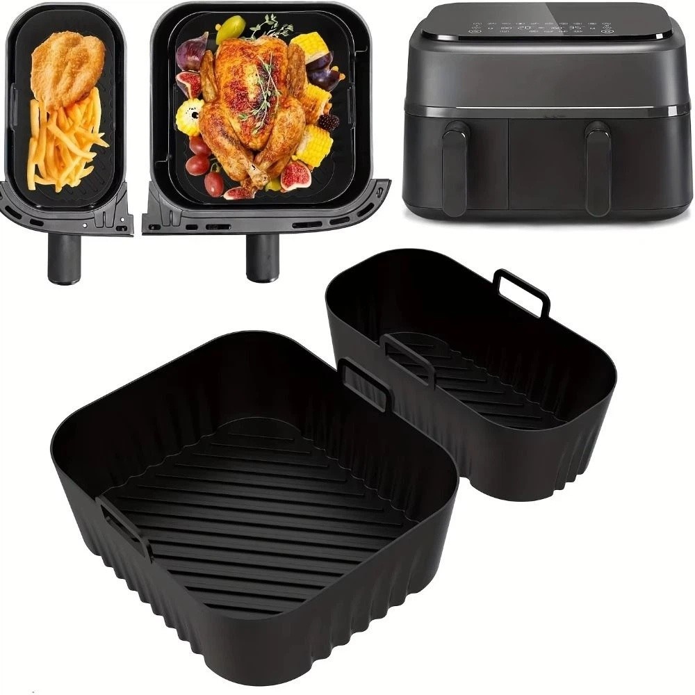6L/3L Air Fryer Liner Non-Stic - Air Fryer Silicone Pot Liner ulasan dan harga