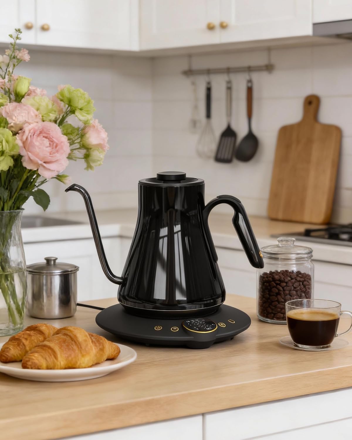 Gooseneck Electric Kettle, ±1° - Electric Kettle Temperature Control ulasan dan harga