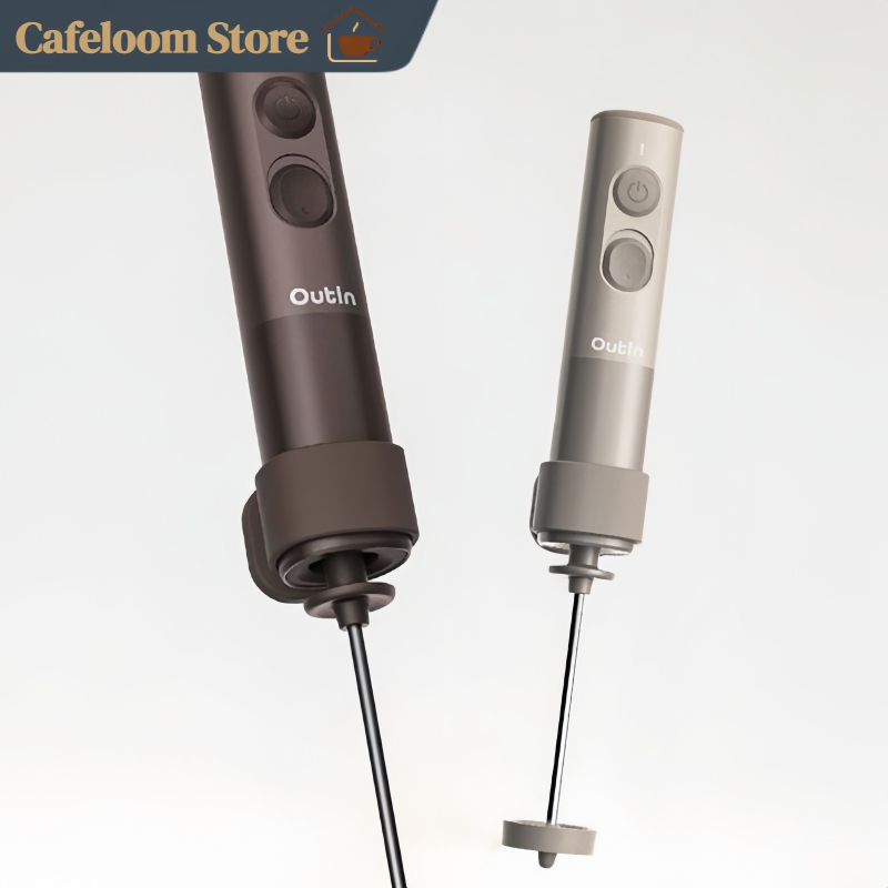 Outin Lattogo Electric Portabl - Electric Milk Frother Handheld ulasan dan harga