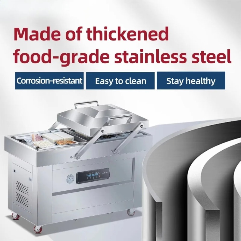 Double Chamber Vacuum Machine  - Food Vacuum Sealer Machine ulasan dan harga