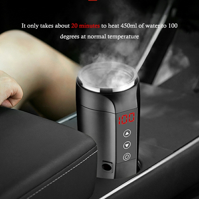 Smart Travel Car Mug 304 Stain - Electric Kettle Temperature Control ulasan dan harga