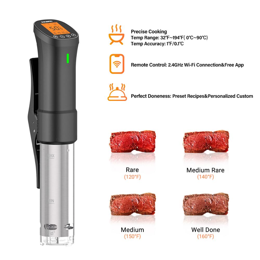 INKBIRD ISV-200W Wi-Fi Culinar - Digital Sous Vide Precision Cooker ulasan dan harga