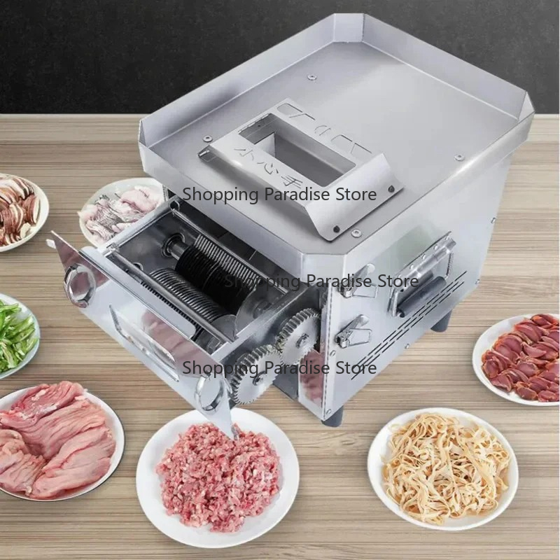Multifunctional Commercial/Hom - Automatic Meat Slicer Home ulasan dan harga