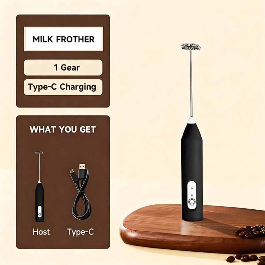 1-Pack Handheld Electric Mixer - Electric Milk Frother Handheld ulasan dan harga