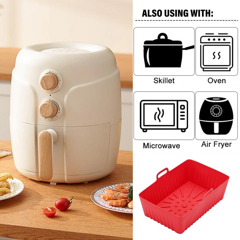 Air Fryers Pan Useful Fryers P - Air Fryer Silicone Pot Liner ulasan dan harga