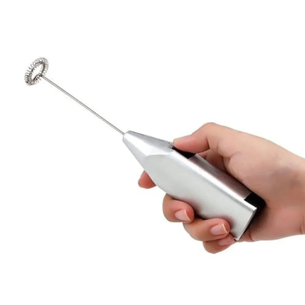 Household Mini Stainless Steel - Electric Milk Frother Handheld ulasan dan harga
