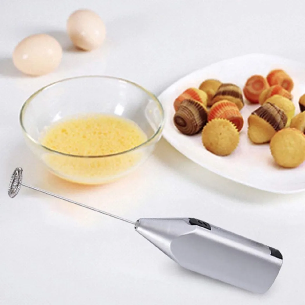 Household Mini Stainless Steel - Electric Milk Frother Handheld ulasan dan harga