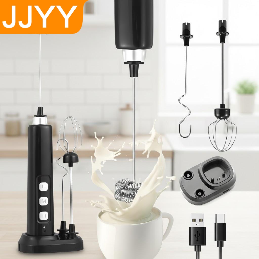 USB Rechargeable Handheld Milk - Electric Milk Frother Handheld ulasan dan harga