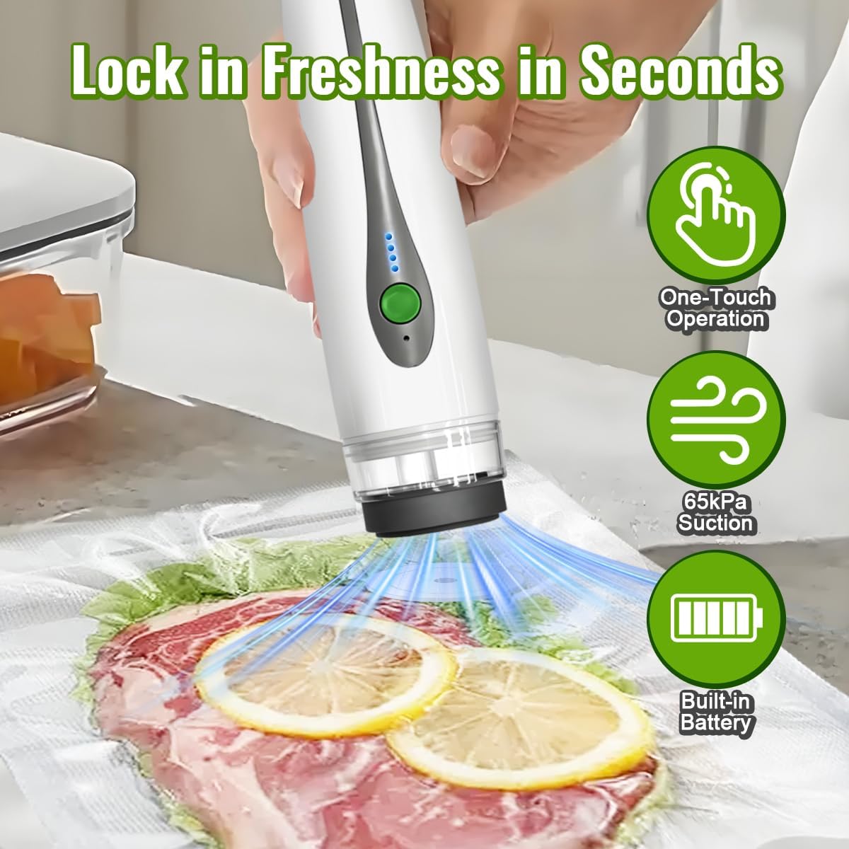 Automatic Mini Vacuum Sealer P - Food Vacuum Sealer Machine ulasan dan harga