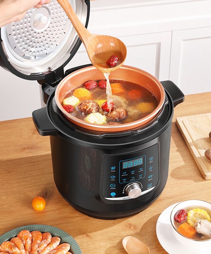 Stainless Steel Electric Press - Smart Instant Pressure Cooker ulasan dan harga