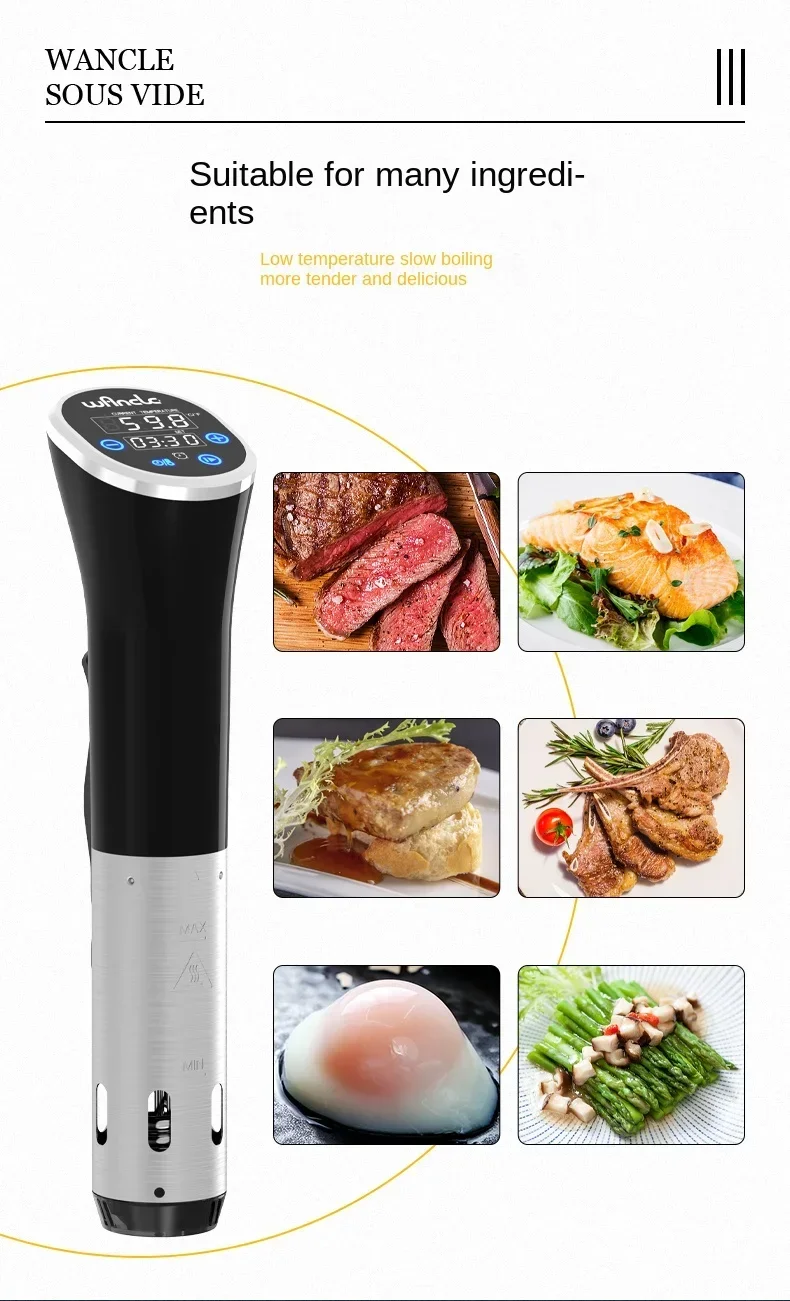 220V Sous Vide Cooker by Wancl - Digital Sous Vide Precision Cooker ulasan dan harga